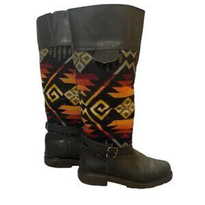 Paul Brodie Pendleton Blanket Winter Boots  38